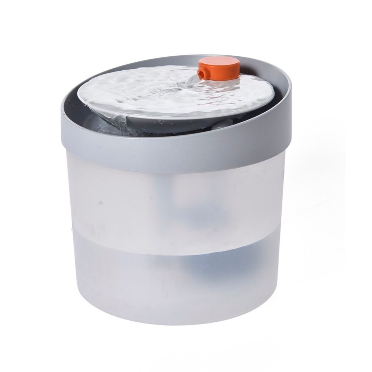 810162077112 84 oz Automatic Water Fountain - White