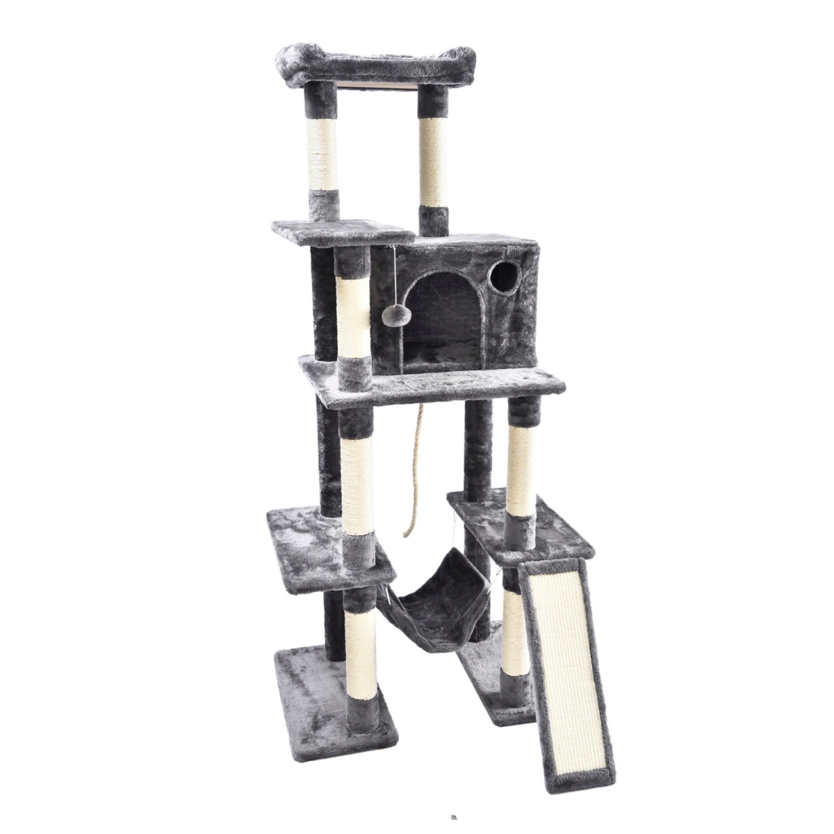 810162076719 61 in. Multi-Level Cat Tree