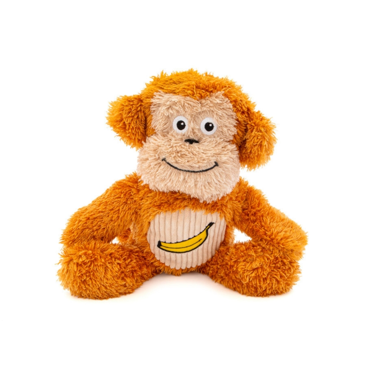 850048425439 Soft Scents Plush Dog Toy, Monkey - Medium
