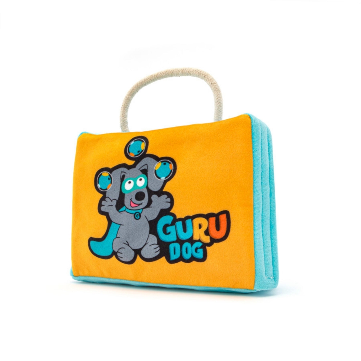 850048425392 Fun Box Plush Puzzle Dog Toy, Juggling - Large