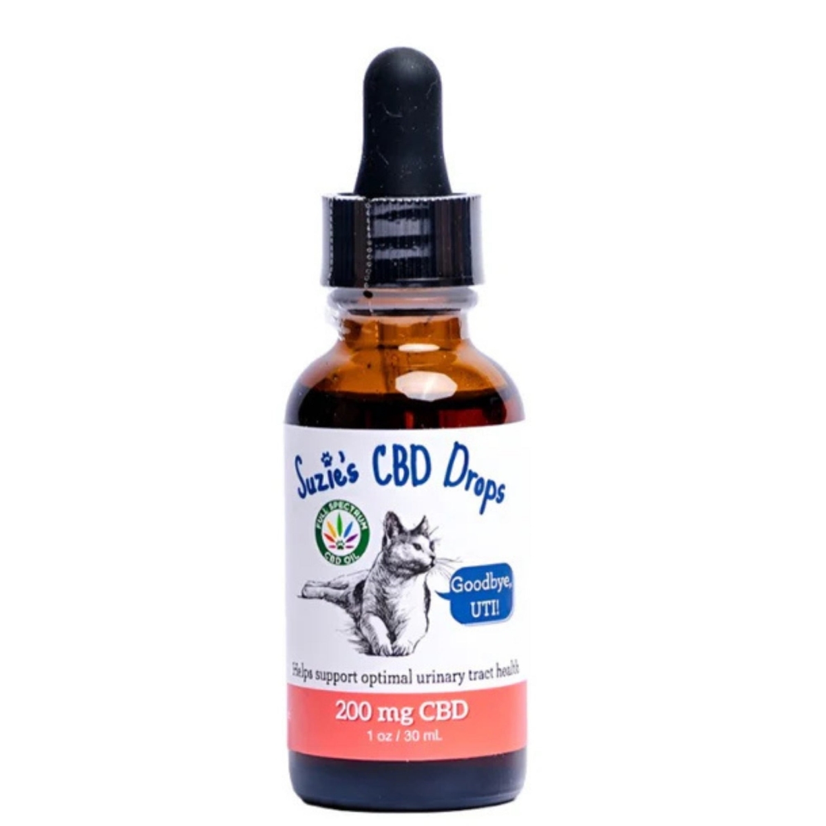 728028527902 1 oz Goodbye Uti Drops for Cats