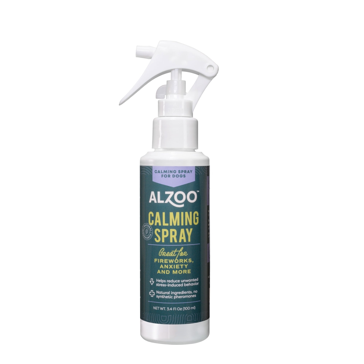 342090011956 3.4 oz Plant-Based Calming Spray Dog