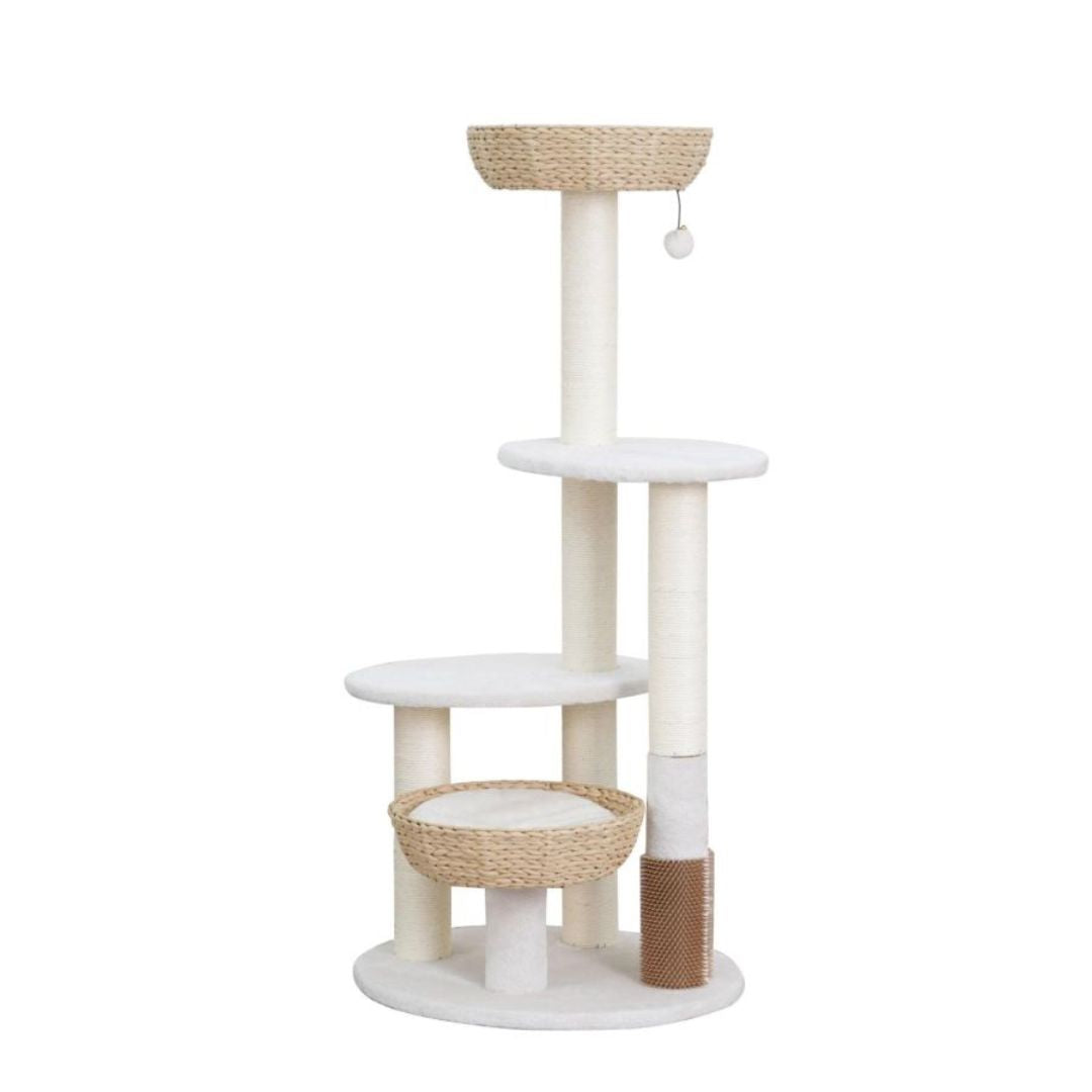 818483018722 49 in. Pharoah 5-Level Cat Tree - Ivory