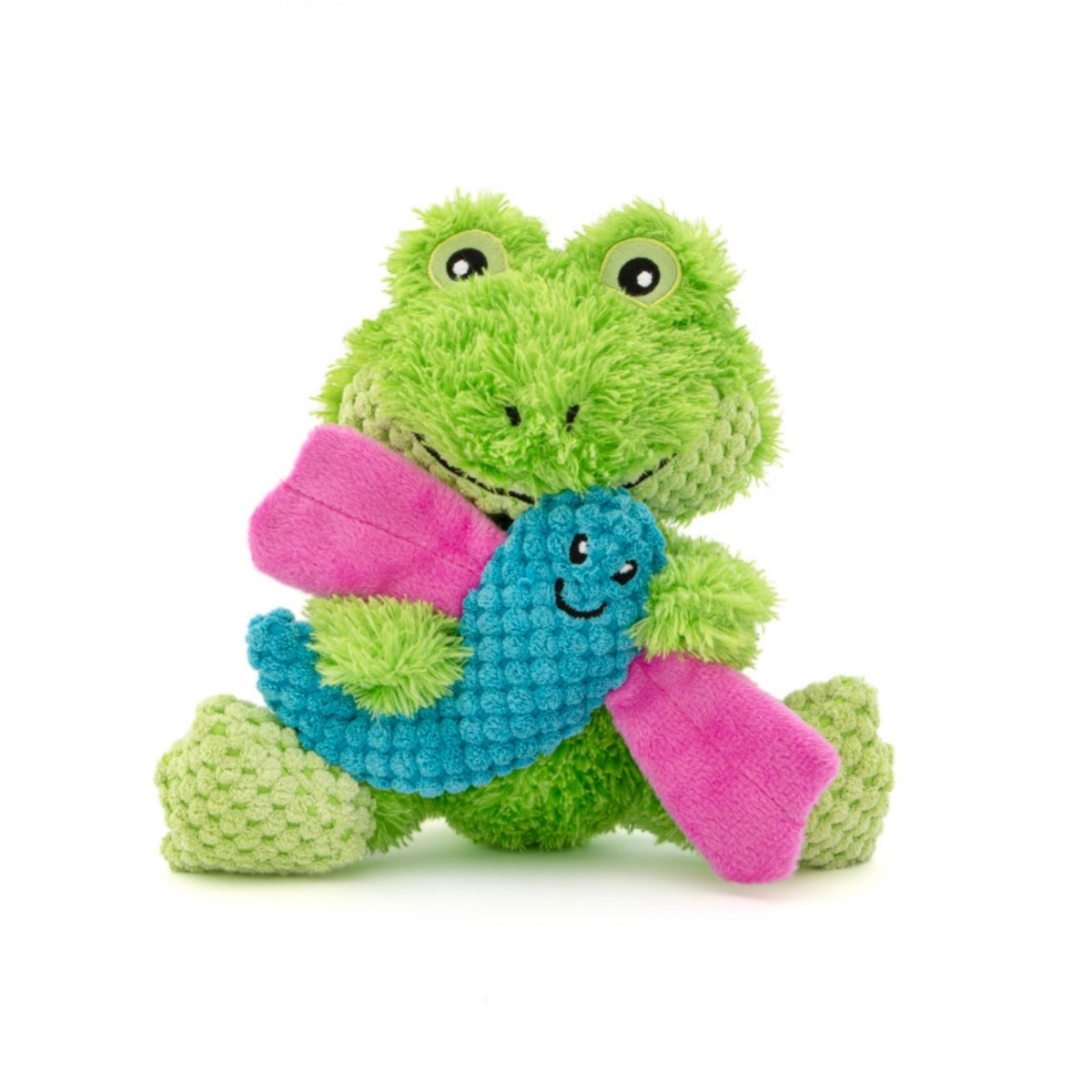 850048425910 Loveys Dog Toy Frog, Medium