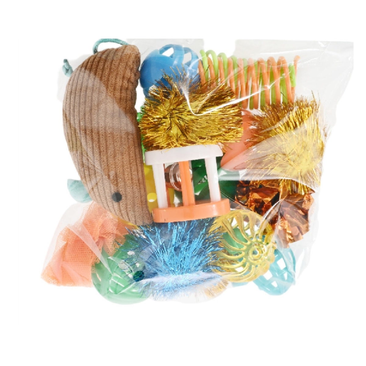 810162077167 Cat Toys - Value Pack, Assorted Color - Pack of 18