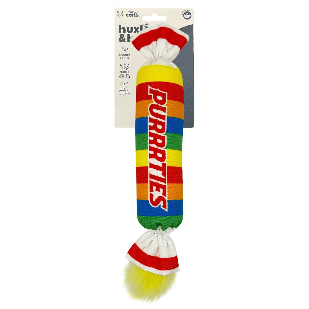 665635997462 Kicker Purr Ties Organic Catnip Plush Cat Toy - Crinkle - One Size