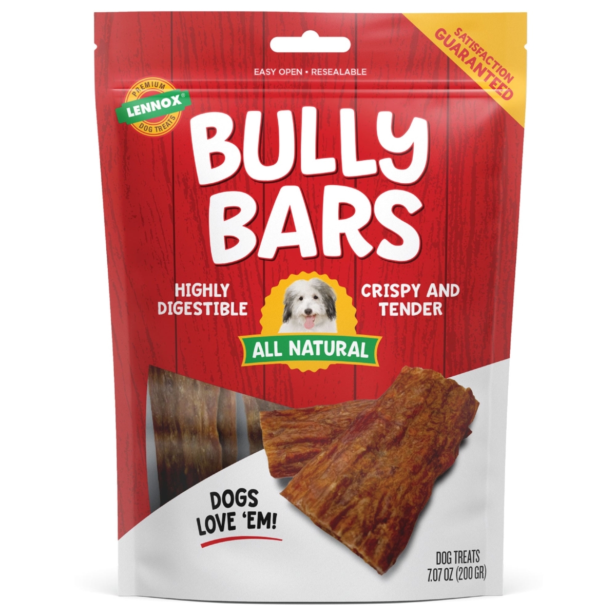 742174825286 Bully Bars Dog Treats - 7.7 oz