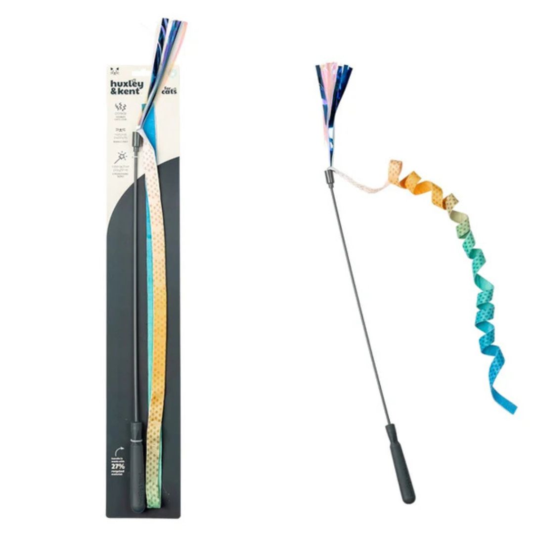 665635997479 Cat Wand Toy - Dance & Lure, Aqua