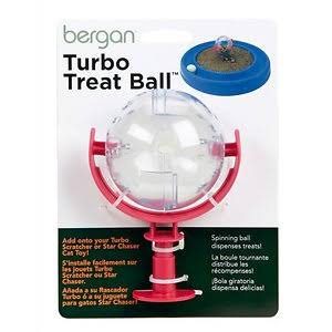 Picture of Bergan 879213004637 Turbo Treat Ball for Cats&#44; Red