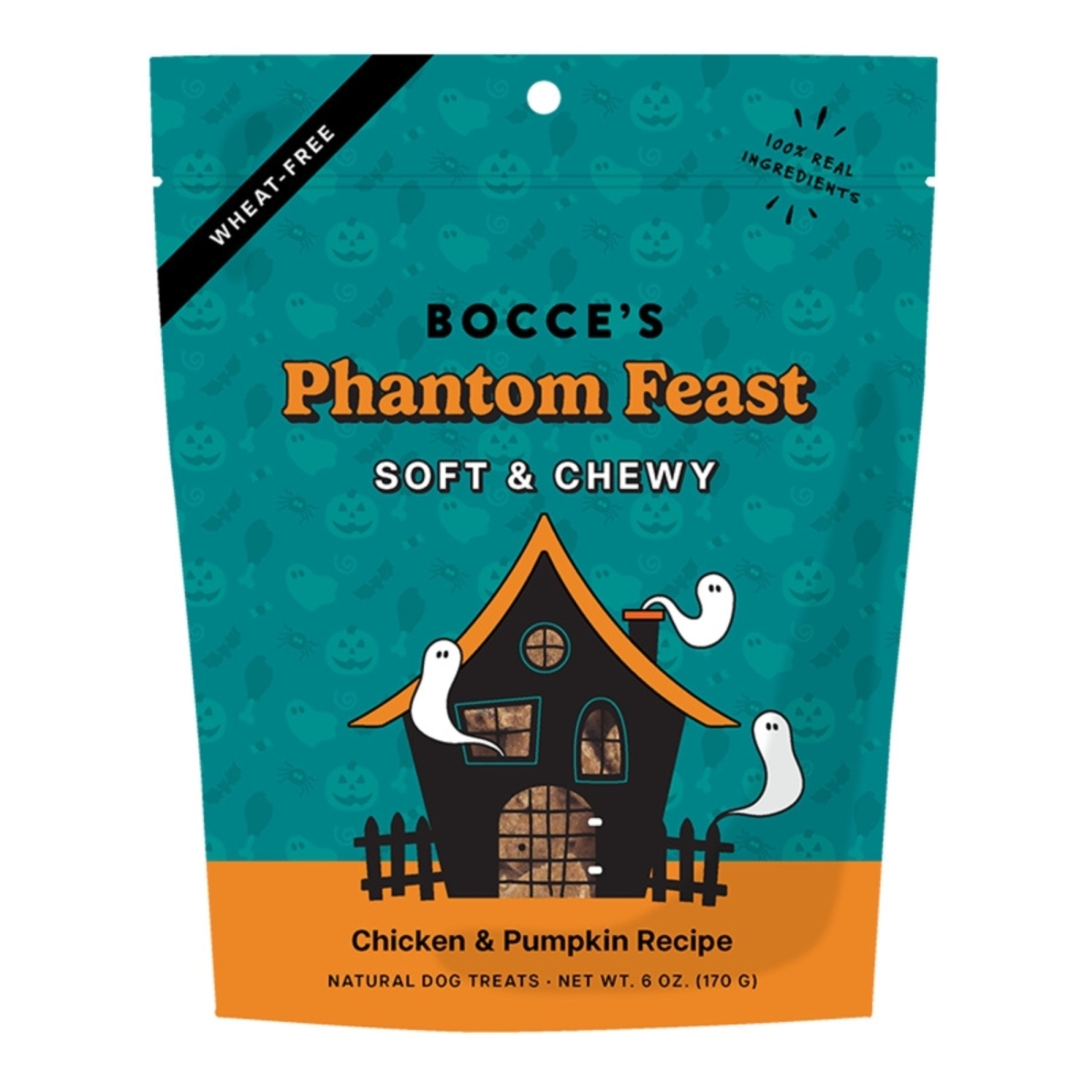 810140531490 6 oz Soft & Chewy Phantom Feast Treat for Dog