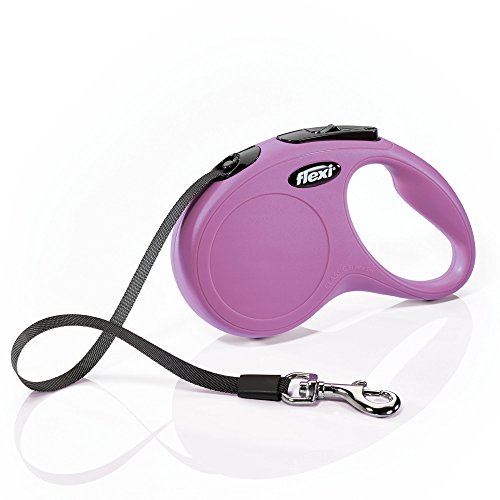 Picture of Flexi 840317107647 Small Classic Tape Leash&#44; Pink - 33 oz & 16 ft.