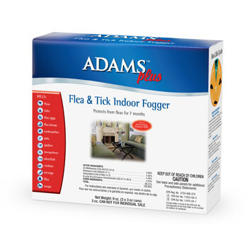 Picture of Adams 39079058889 Flea & Tick Indoor Fogger - Pack of 2