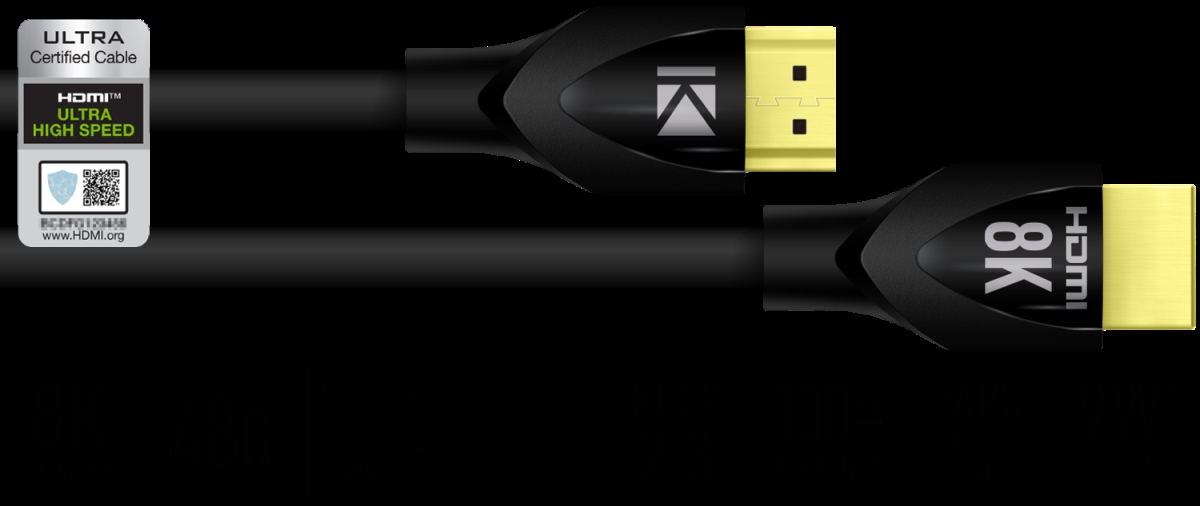 KD-PRO8K6BX 6 ft. 8K 48G Ultra High Speed HDMI Cable