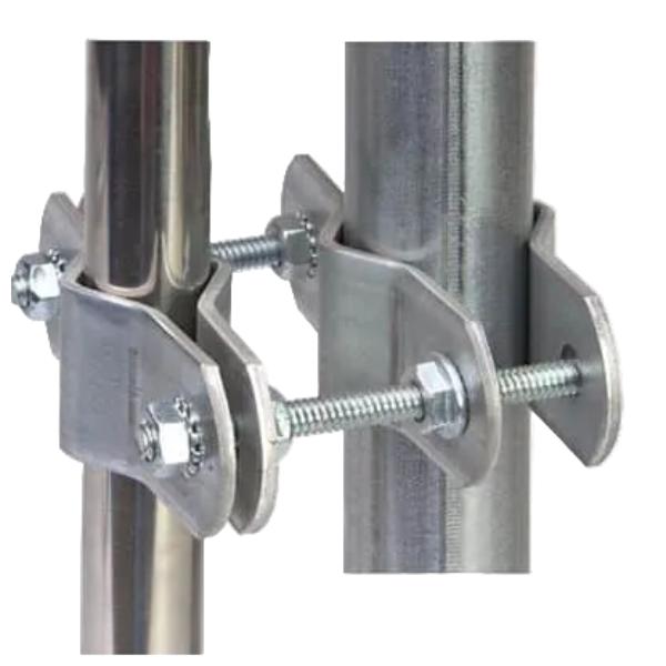 Easy Up EZECPTP8 Pole to Pole Mount with 8 in. Threaded Rods
