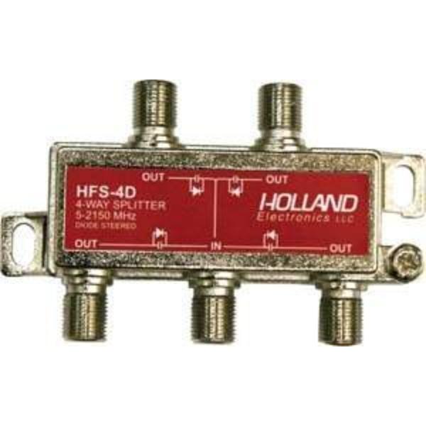 HFS4D 5-2050 MHz 4Way Splitter