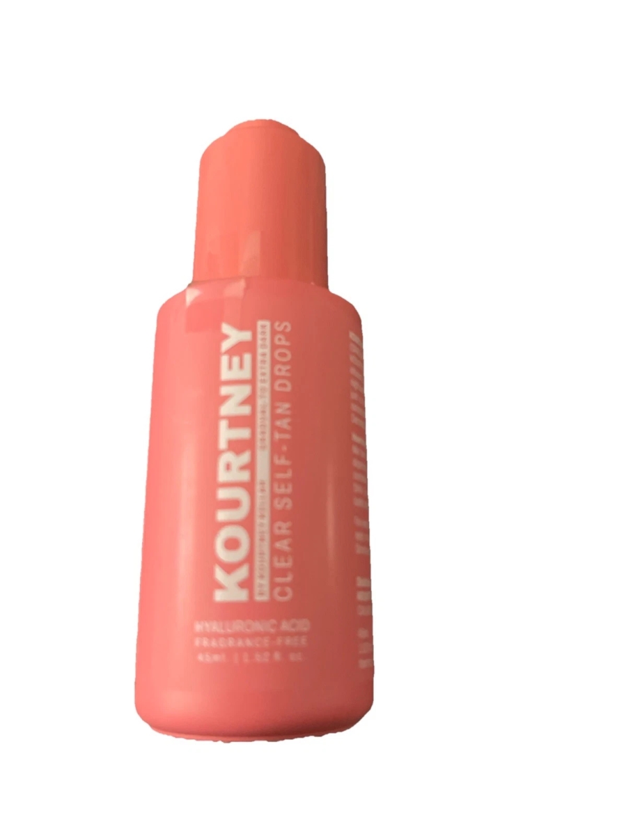 KTY-050 1.52 oz Clear Self-Tan Drops with Hyaluronic Acid - Gradual To Extra Dark