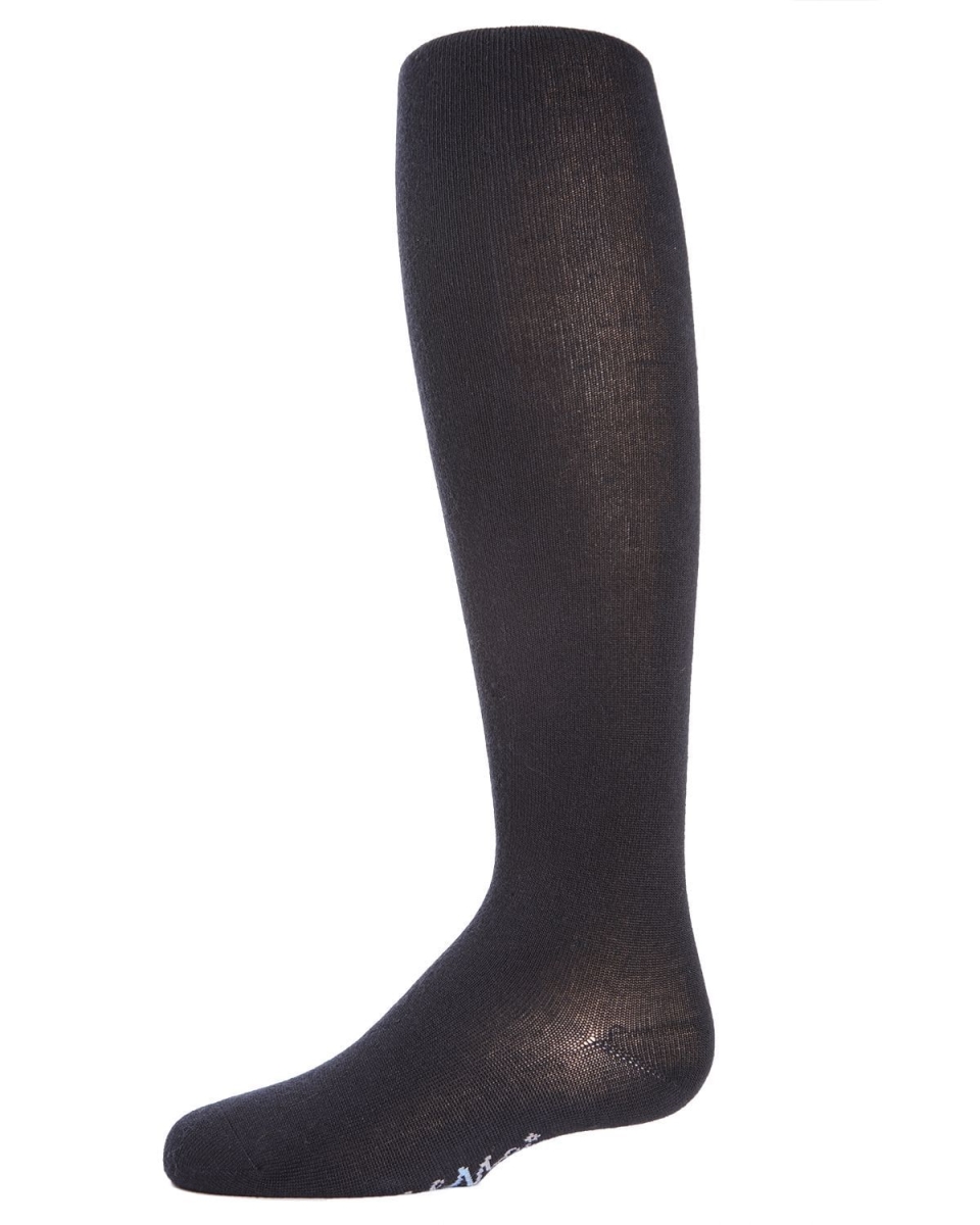 MK-5059-40120-8 Marvelous Modal Girls Opaque Tights, Navy - Size 8