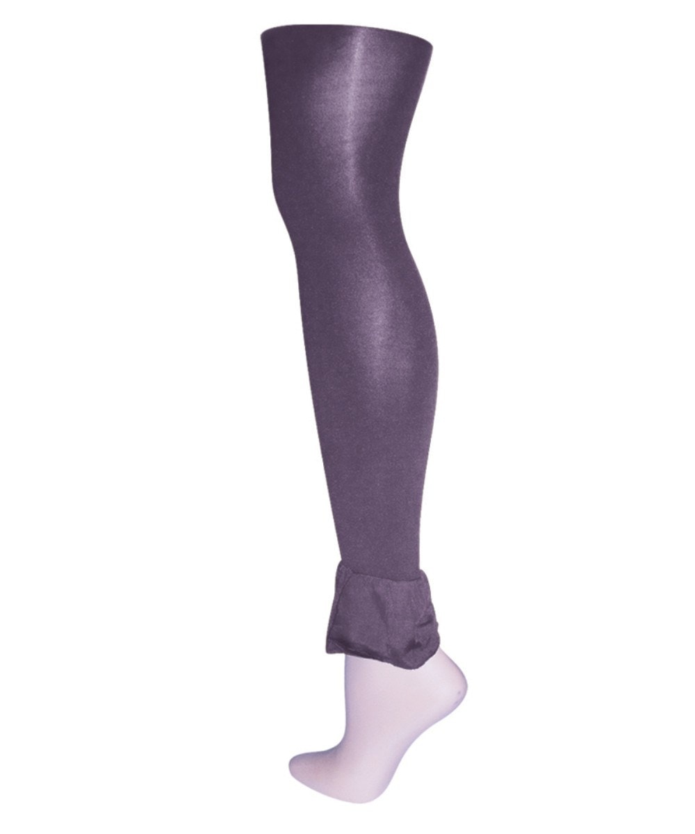 MS1-203-96050-M-L Bellleg Footless Tights for Womens, Thunder - Medium-Large