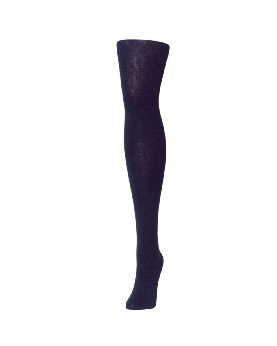 ML-533-40136-S-M Natural Bamboo Tights for Womens, Blueberries - Small-Medium
