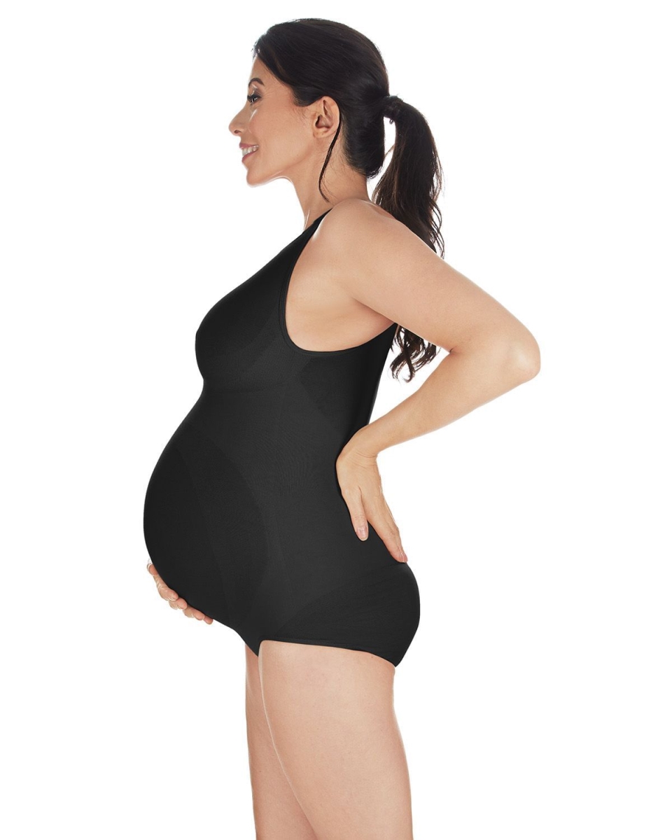 Maternity Bodysuit - Black - Extra Large - 4