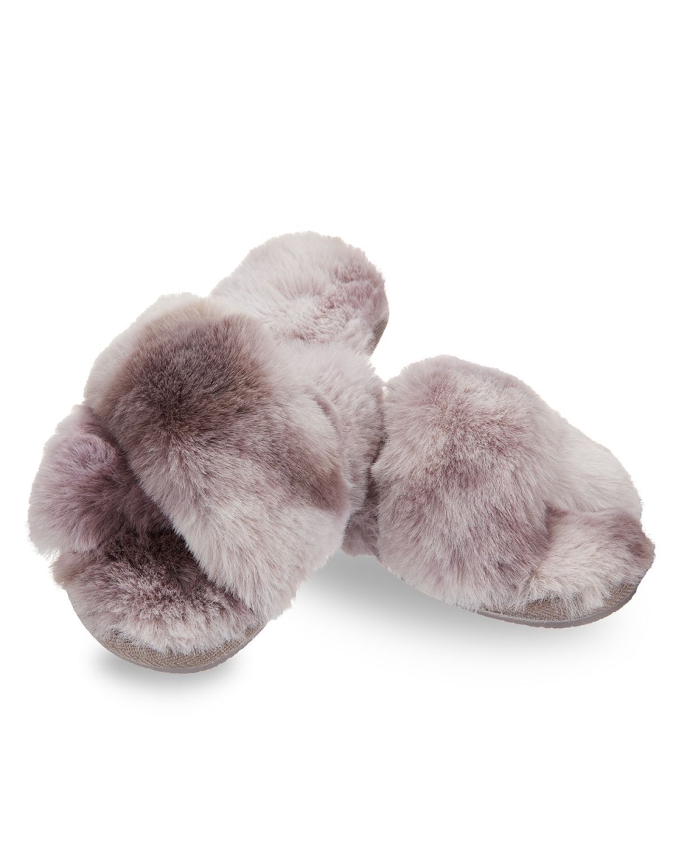 The Josephine Plush Slippers for Womens Lavender - Large - 9-10