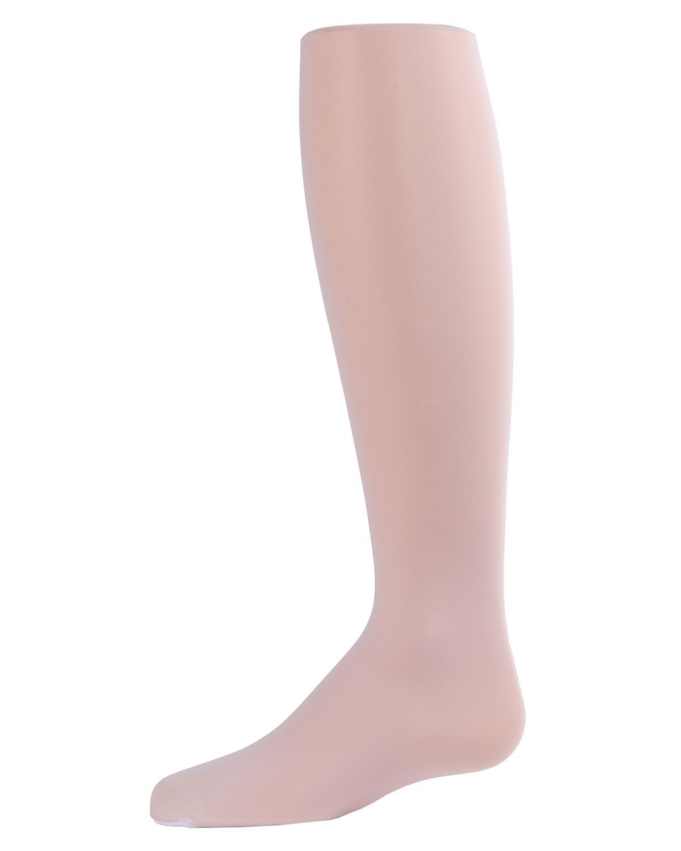 MK-303-10103-2-4 Girls Essentials Sheer Tights, White - Size 2-4