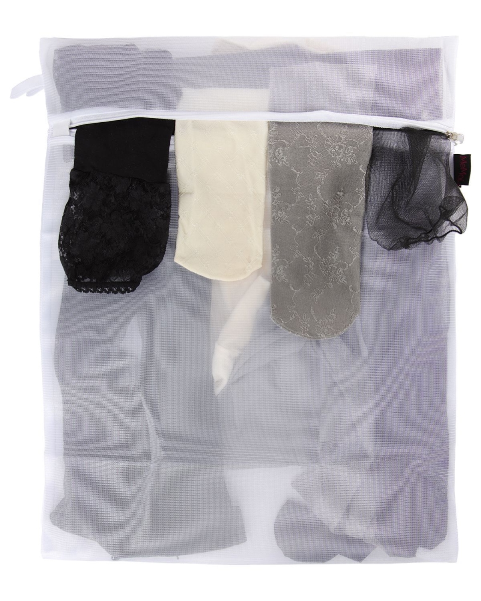 MG-550-10103-M Delicates Laundry Bag, White - Medium