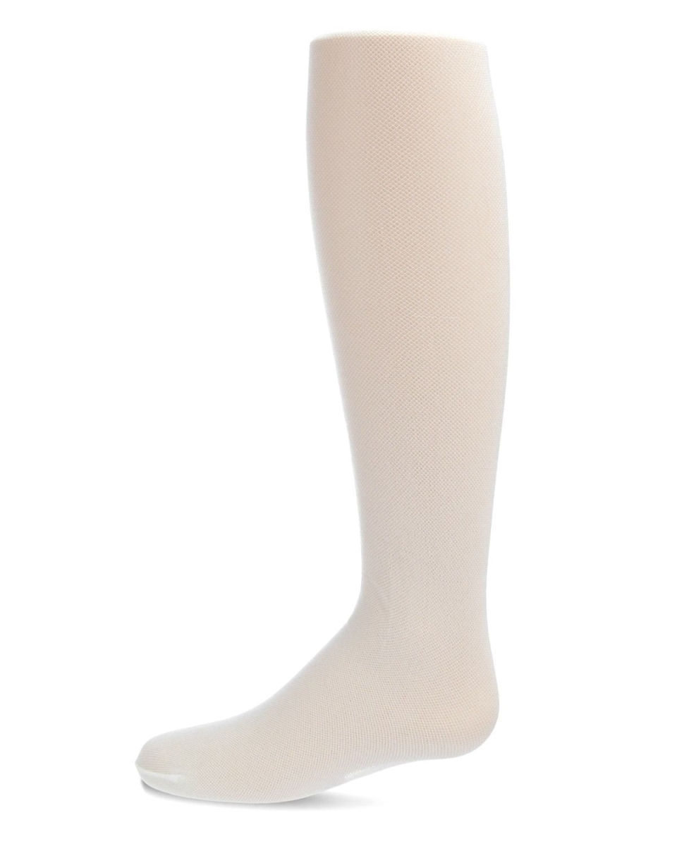 MK-291-10103-2-4 Micronet Girls Tights, White - Size 2-4