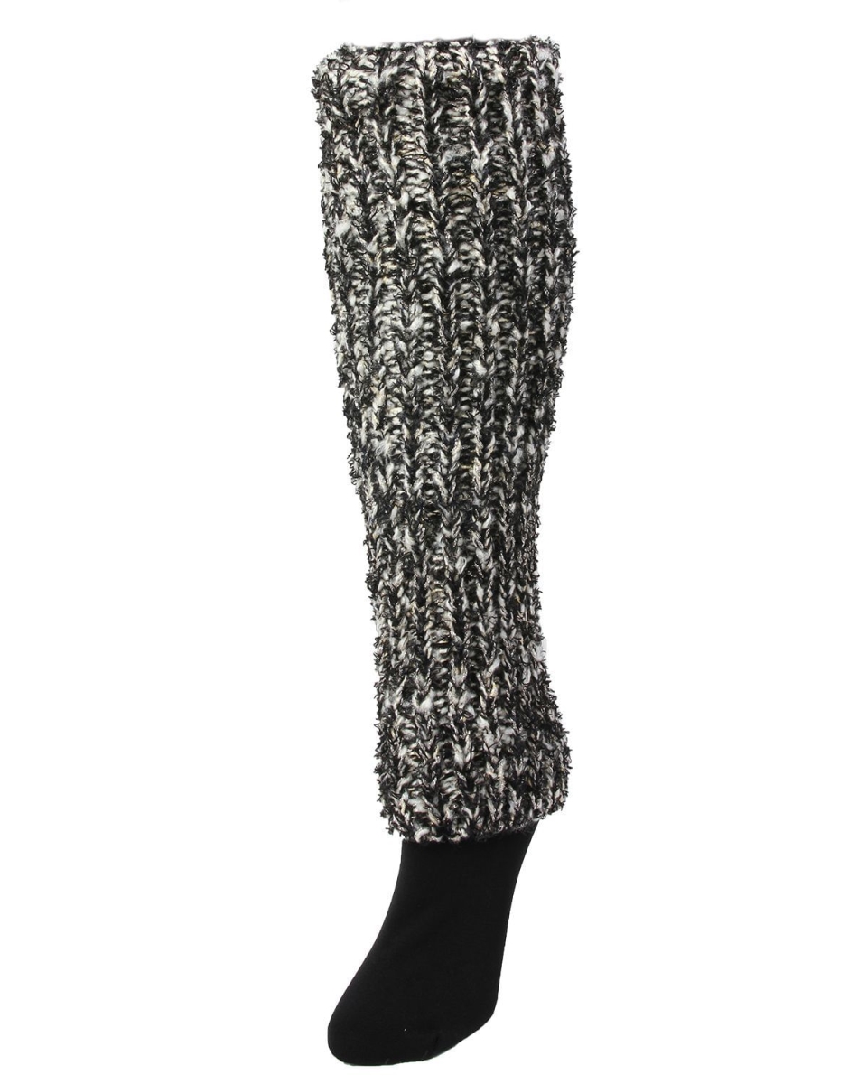 LF7-5111-00001-OS Ursula Ultimate Knit Legwarmer for Womens, Black - One Size