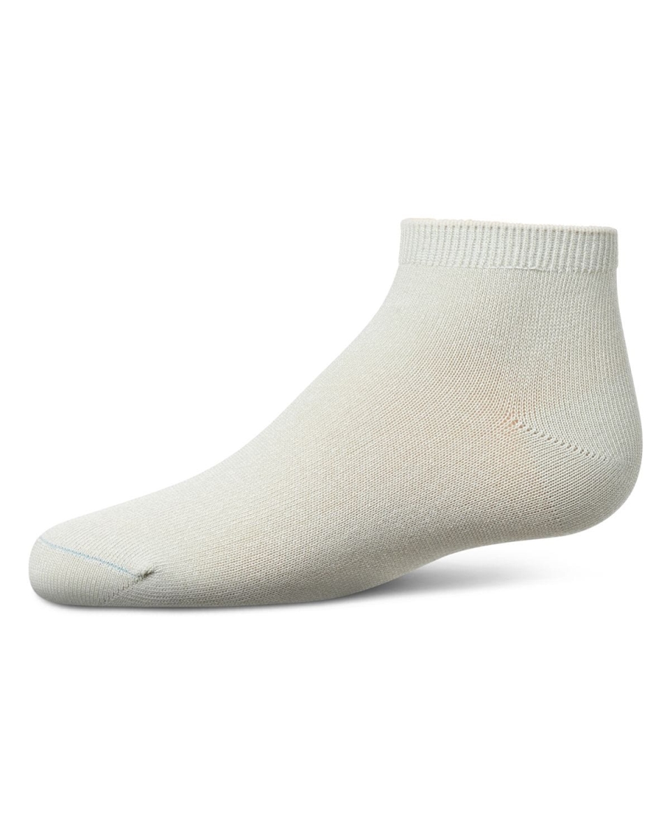 MK-6066-32008-2 Infant Basic Soft Bamboo-Blend Unisex Anklet Socks, Mint - Size 2