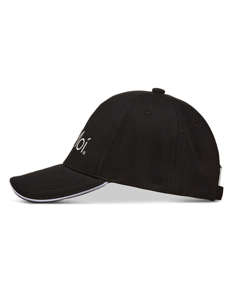 Women's MeMoi Logo Adjustable Baseball Cap - Black / One Size