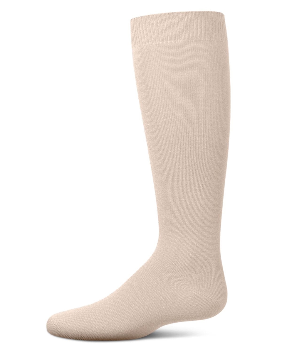 MK-6266-27042-0 Infant Basic Soft Rayon From Bamboo Knee High Socks, Latte - Size 0