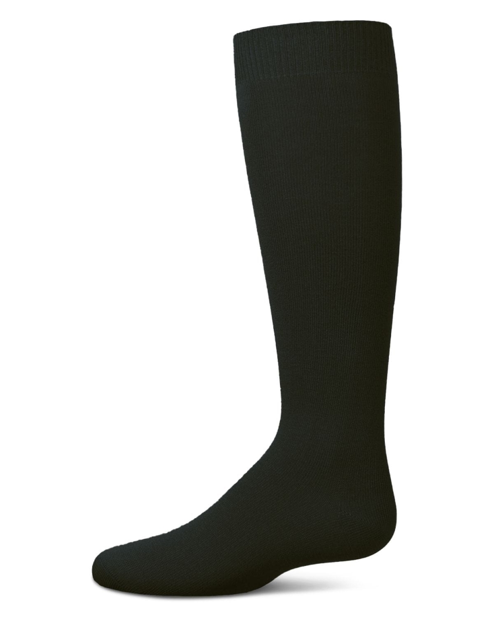 MK-6266-40214-8 Kids Basic Soft Rayon From Bamboo Knee High Socks, Dark Spruce - Size 8