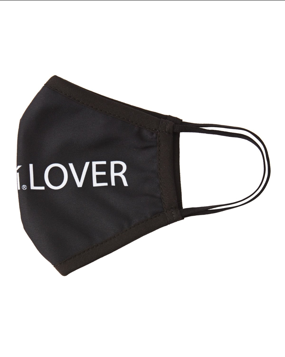 UMH06789-00001-OS Lover Fashion Face Mask with 5-Layer Filter Inserts, Black - One size