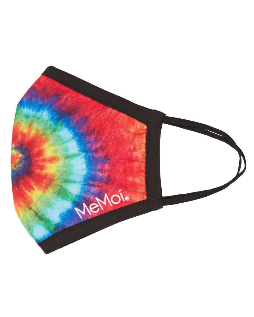 Picture of Memoi UMH06804-96060-KIDOS Tie Dye Kids Fashion Face Covering with 5-Layer Filter Inserts, Tie Dye Multi - KIDOS