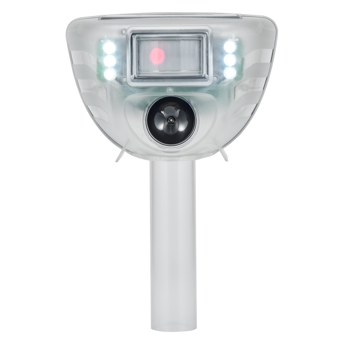 DP16FA0CC Solar Power Ultrasonic Animal & Pest Repeller - White
