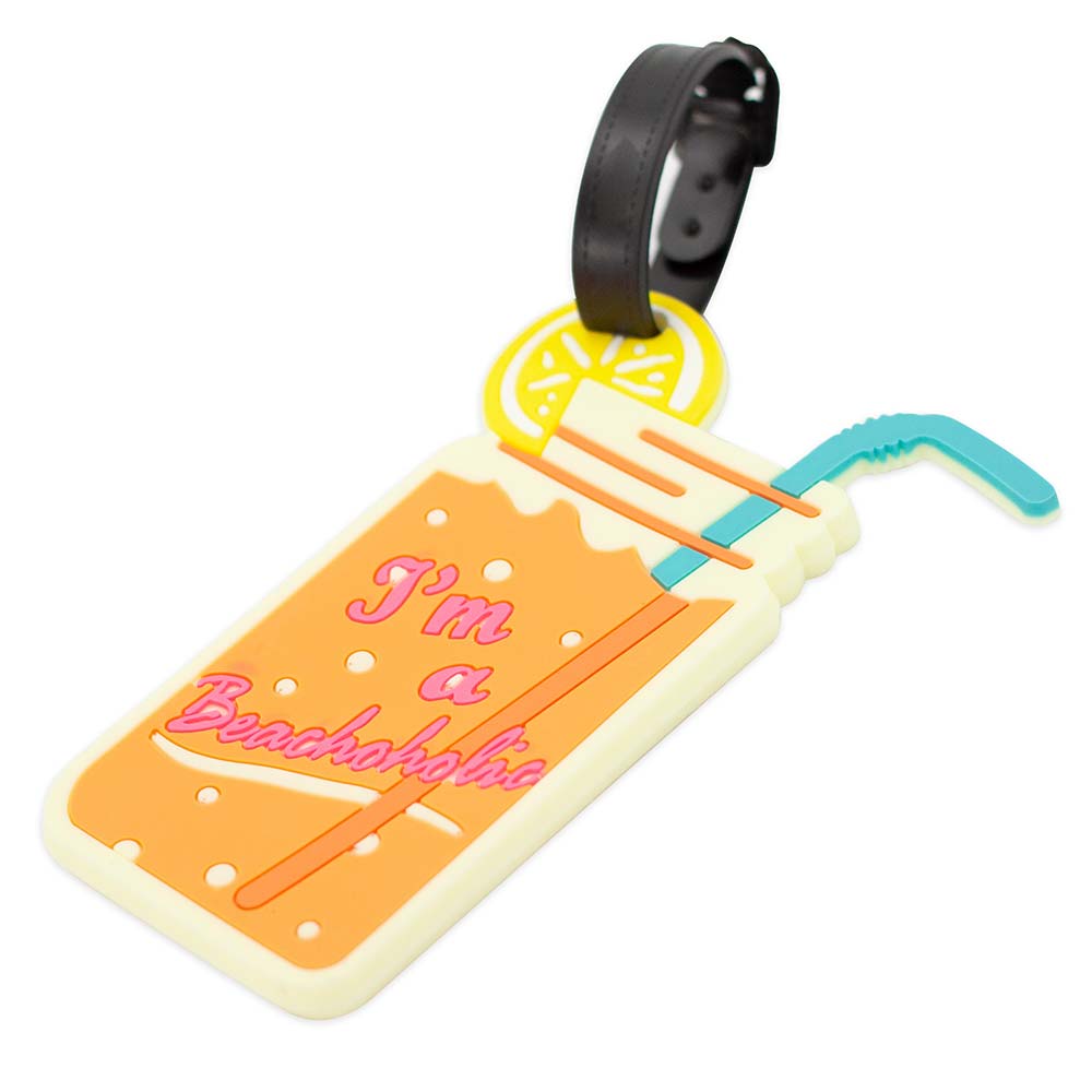 Miami CarryOn  Summer Drink Luggage Tags - Set of 2