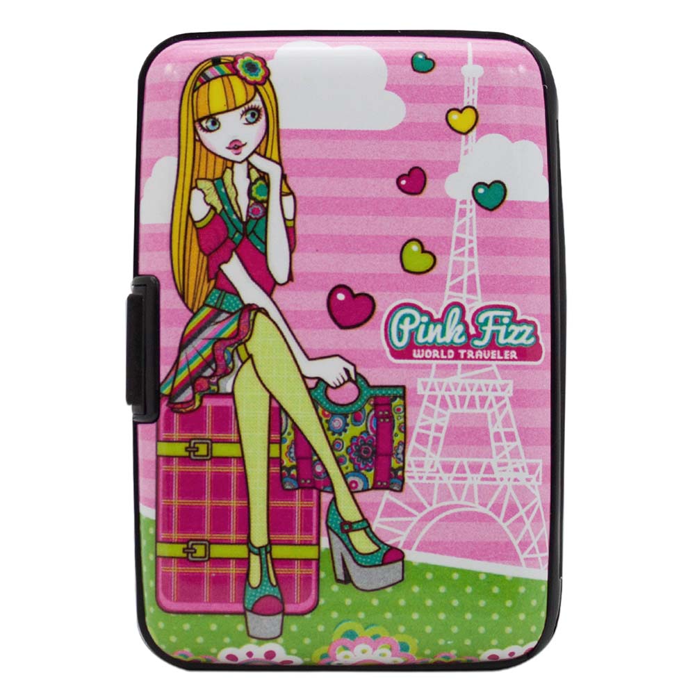 Pink Fizz  RFID Protected Wallet  Secure Card Holder (Lulu)