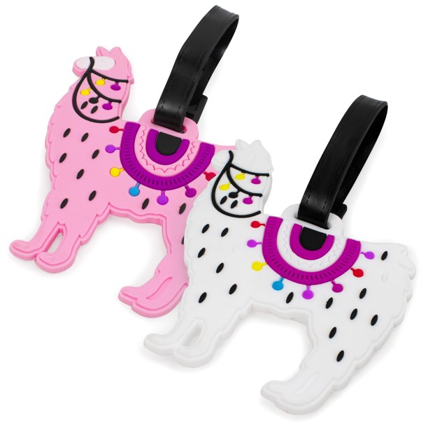 Miami CarryOn  Llamas Luggage Tags - Set of 2