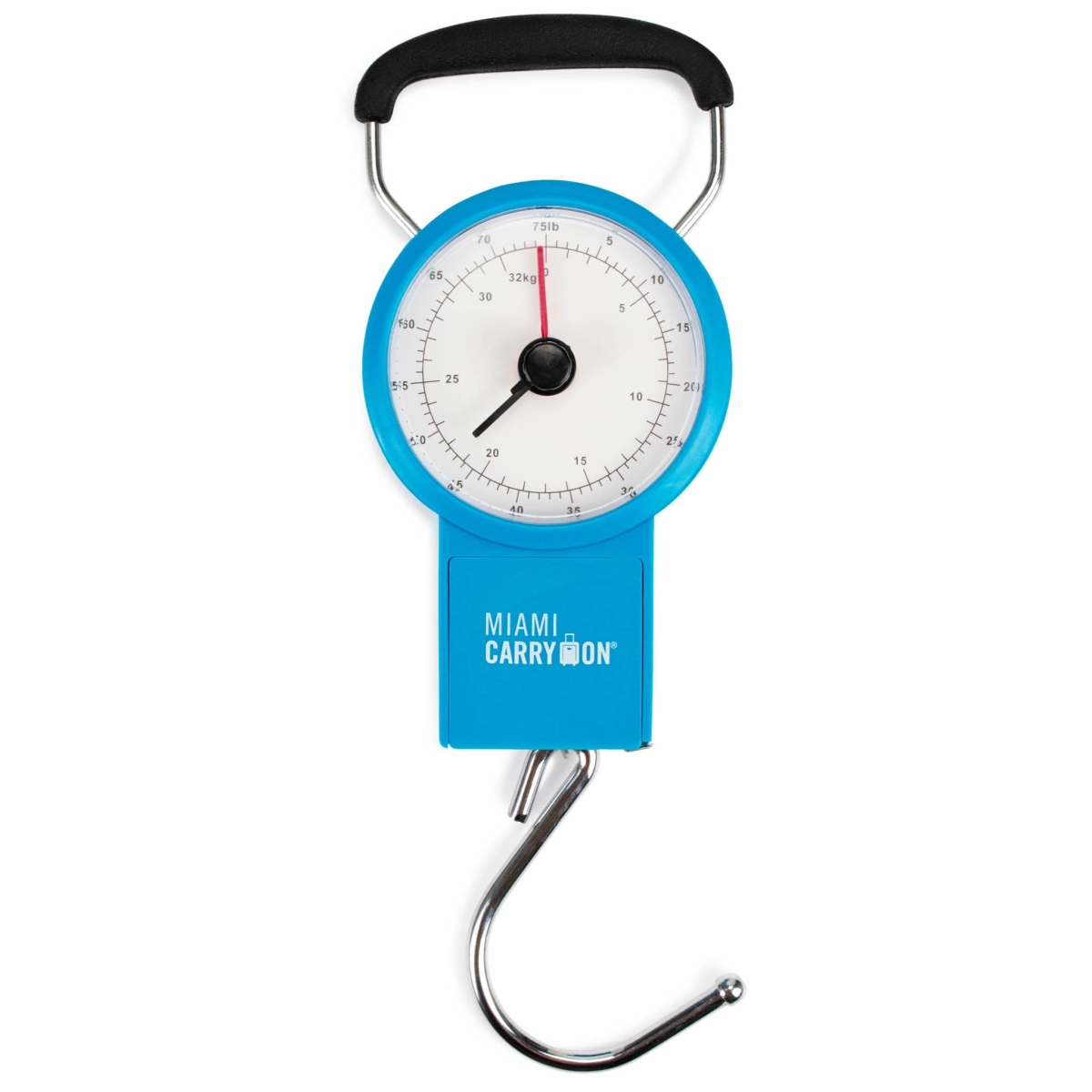 Picture of Miami Carryon TRASCBL 75 lbs  Mechanical Luggage Scale with Tape Measure  Blue