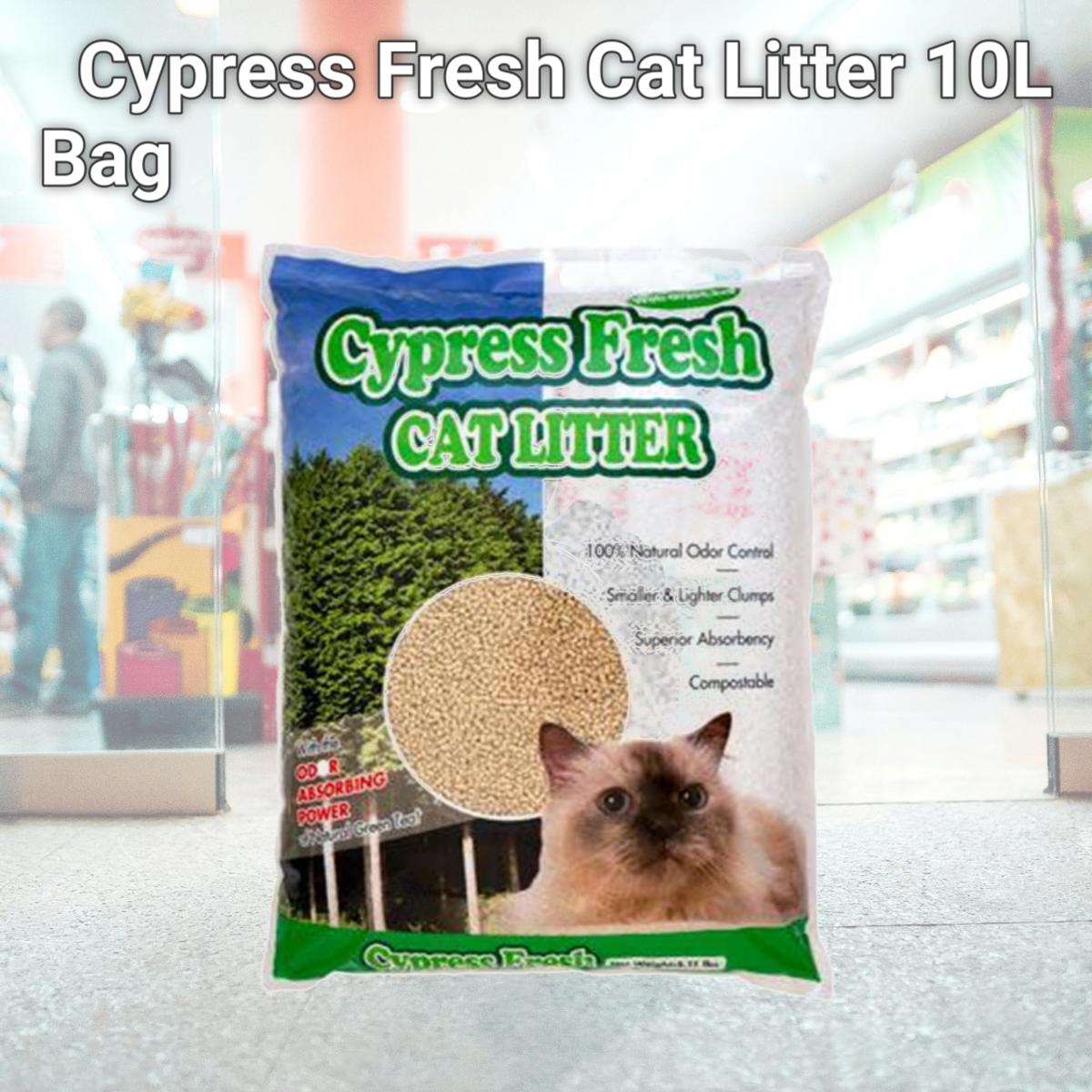 Picture of  CF10 Cypress Fresh Cat Litter 10L Bag
