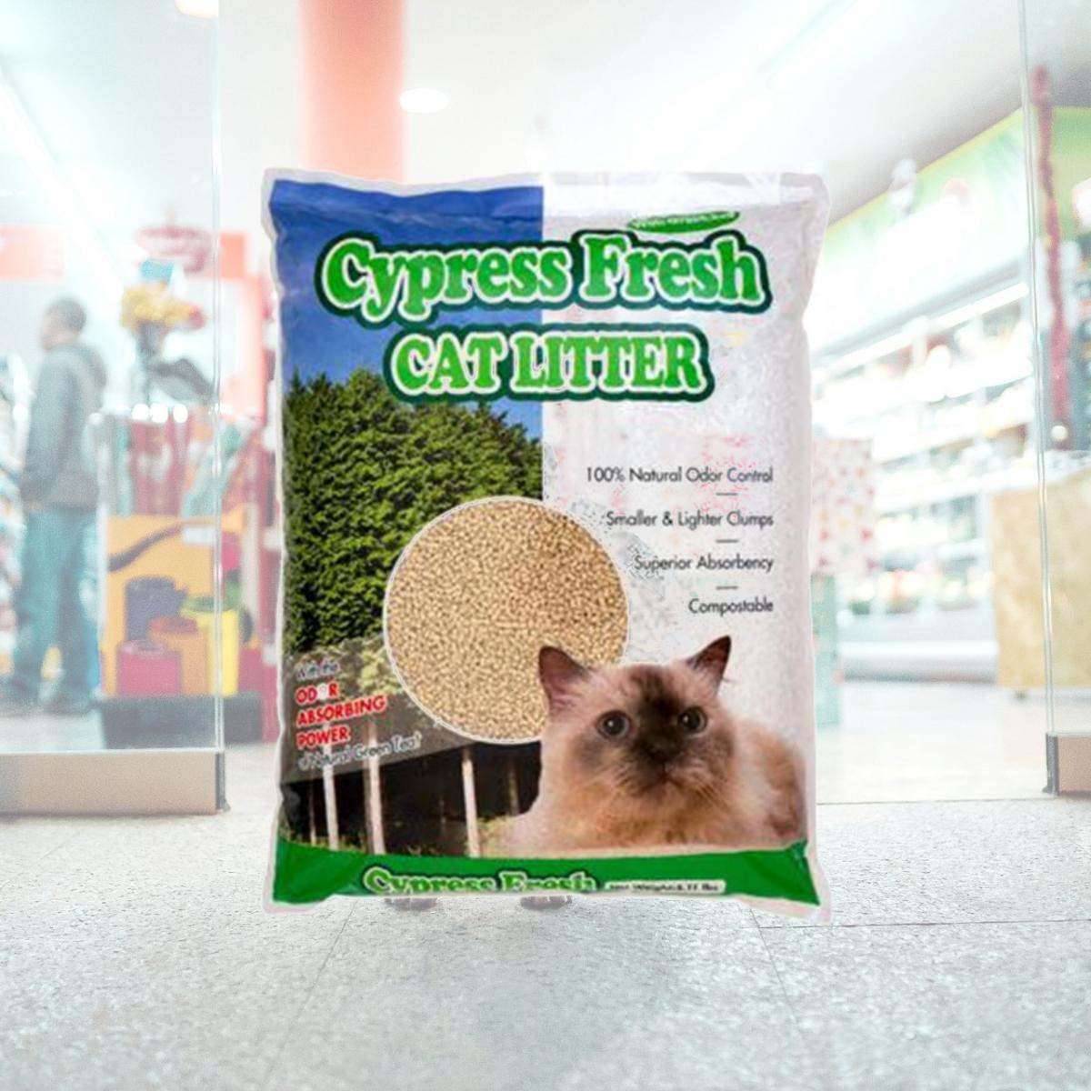 Picture of  CF10 Cypress Fresh Cat Litter 10L Bag