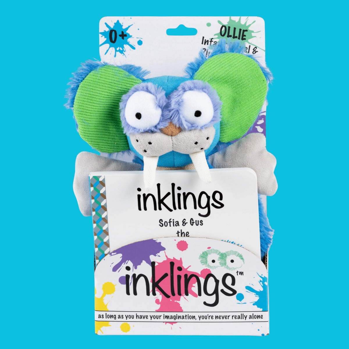 003A Gus Inklings Plush Toy & Board Book Gift Set