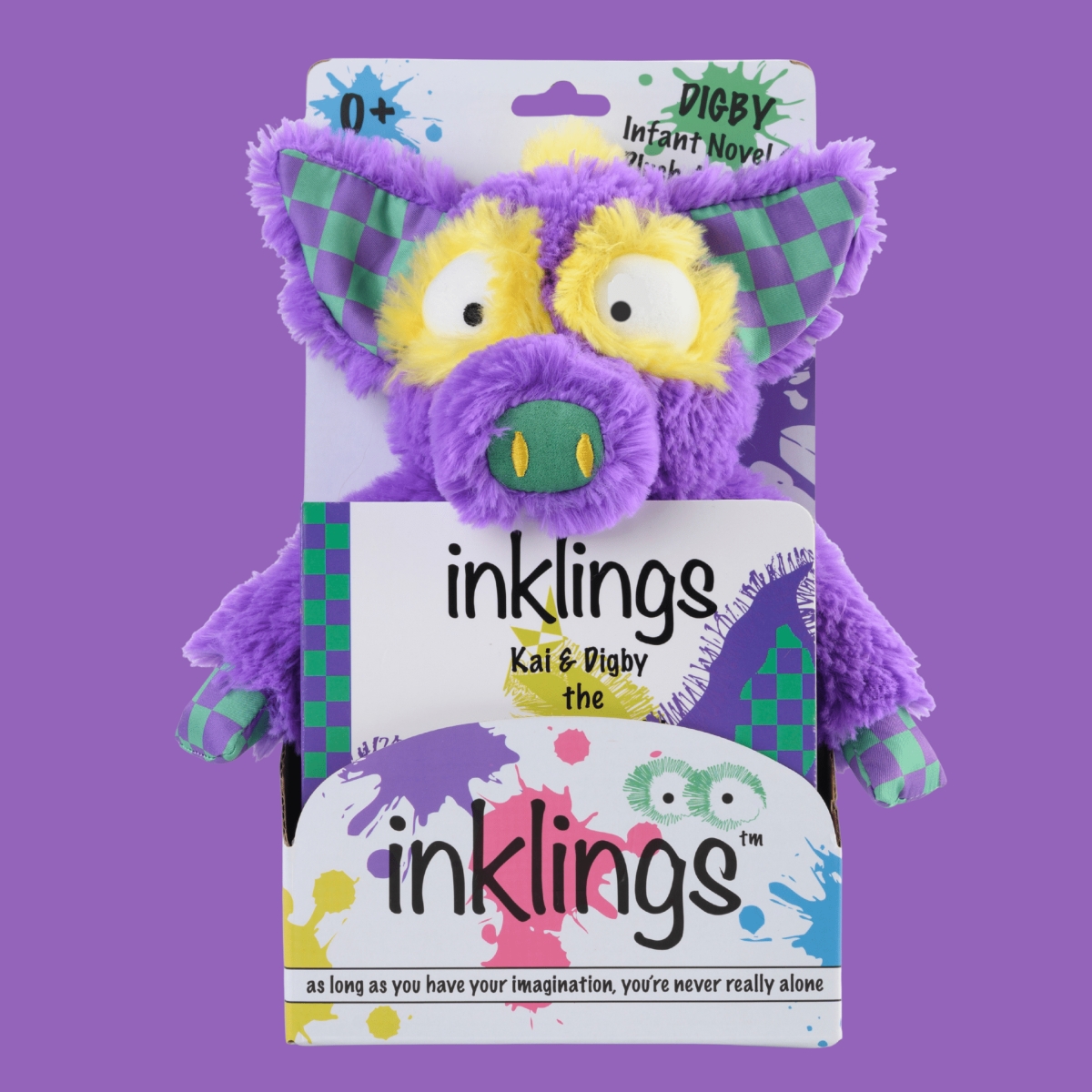013A Digby Inklings Plush Toy & Board Book Gift Set