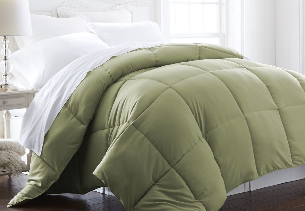Down Alternative Comforter - Sage - Queen Size
