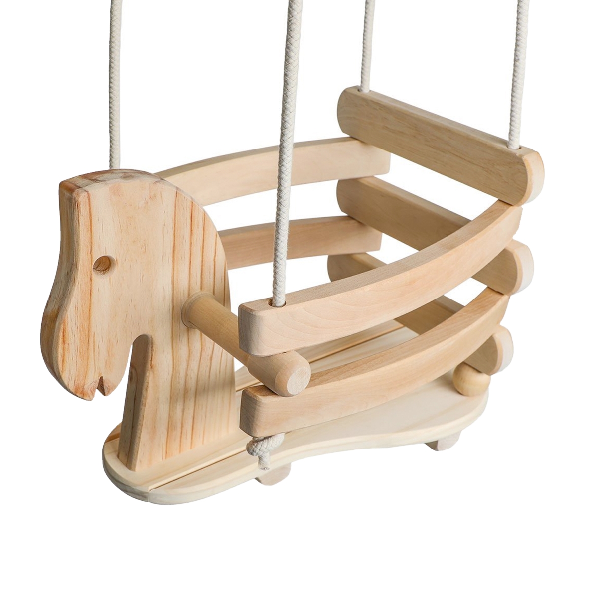 Picture of Homeware 2431 Horse Shaped Infant Swing, Tan