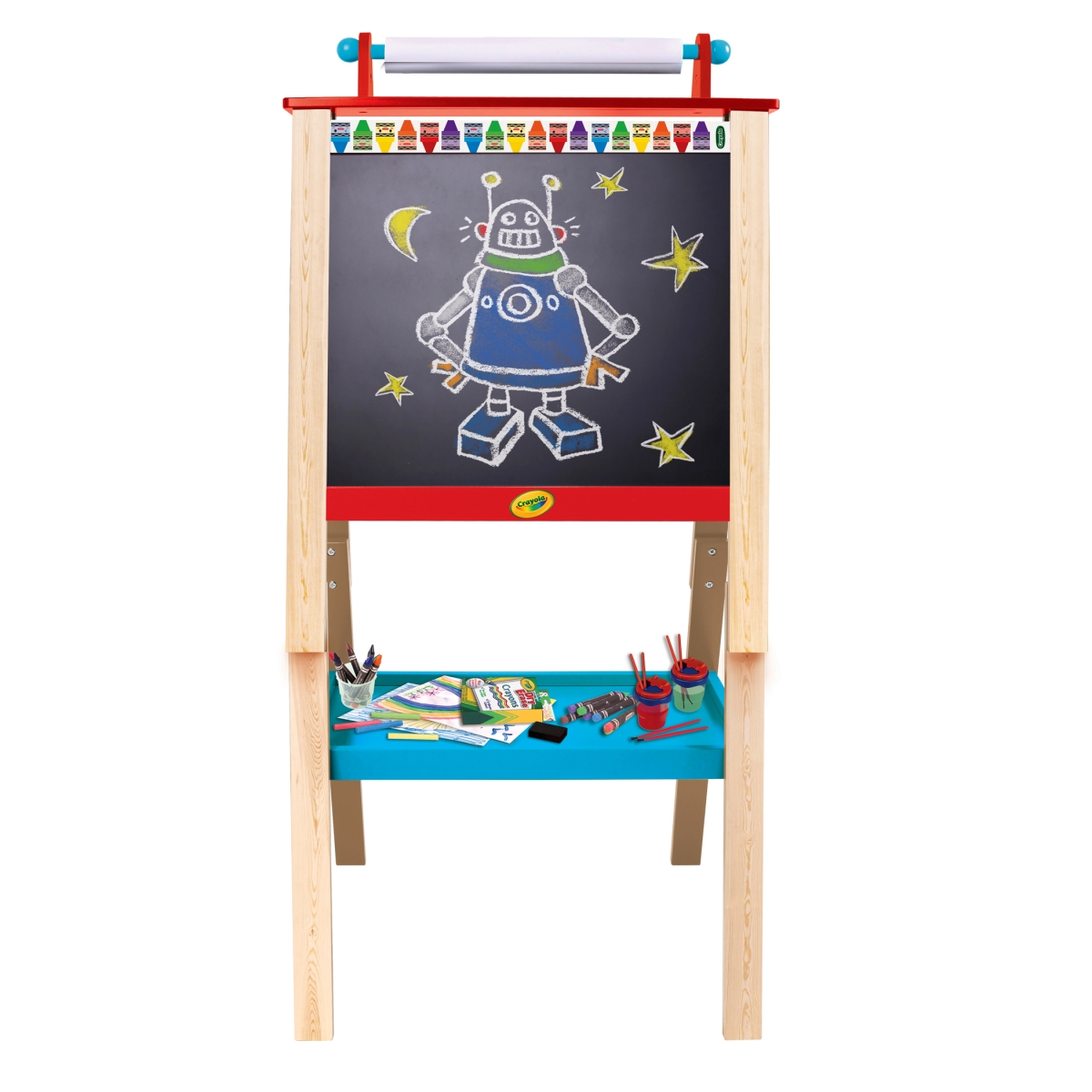Picture of Grown Up 9028-02 Crayola Double Sided Wood Easel, Multi Color
