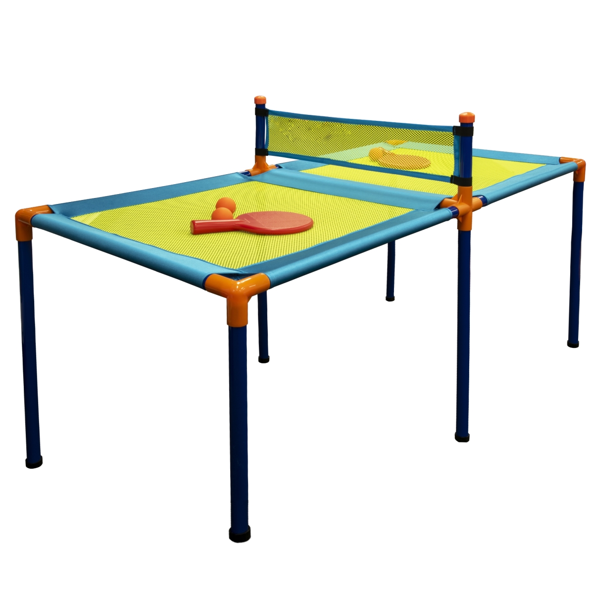 Picture of AojI AJ2155-2PPM 51 in. Paddle Ball Table Set, Multi Color