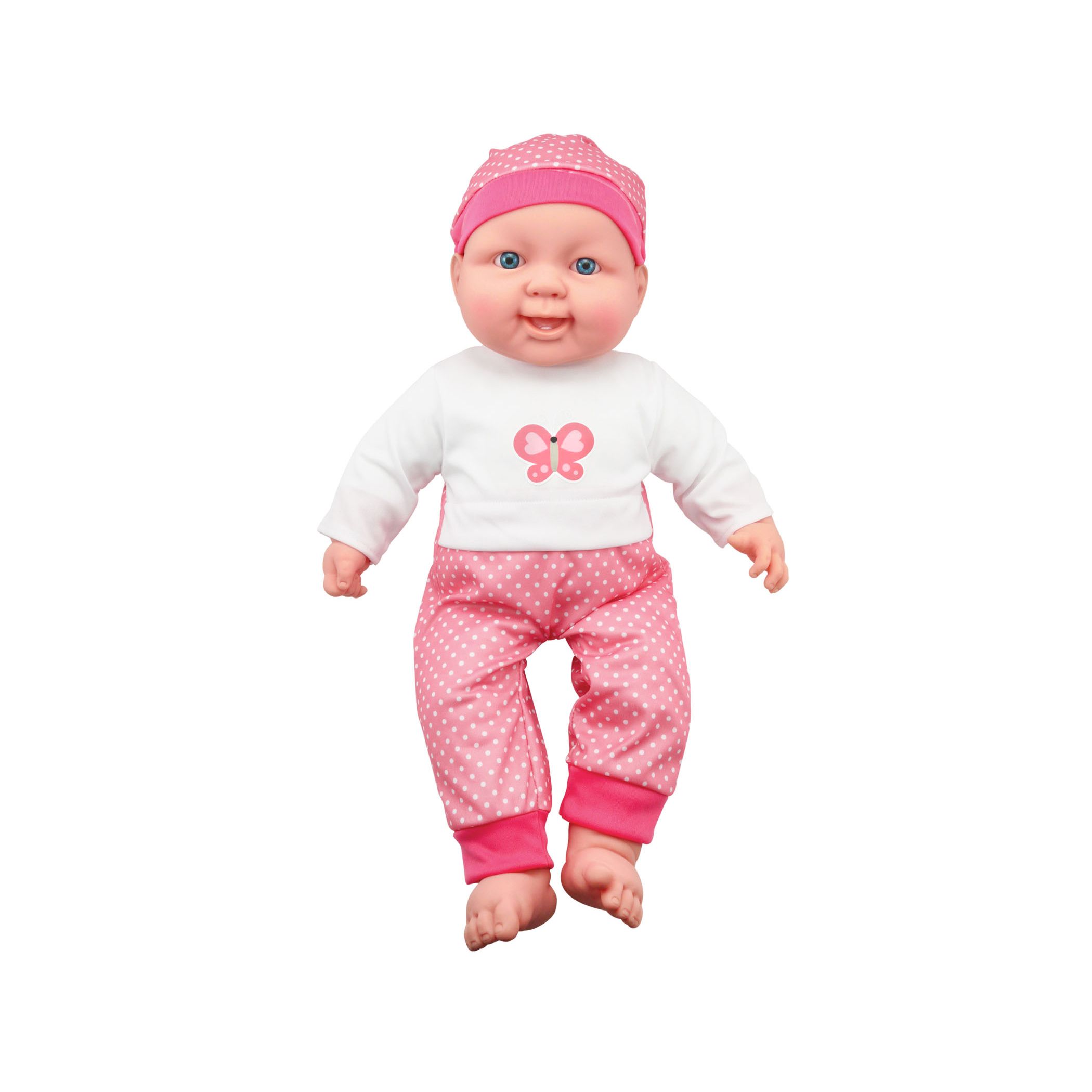 Picture of Grandex 39269PM 20 in. Soft Lovely Baby Doll Dressed&#44; Pink