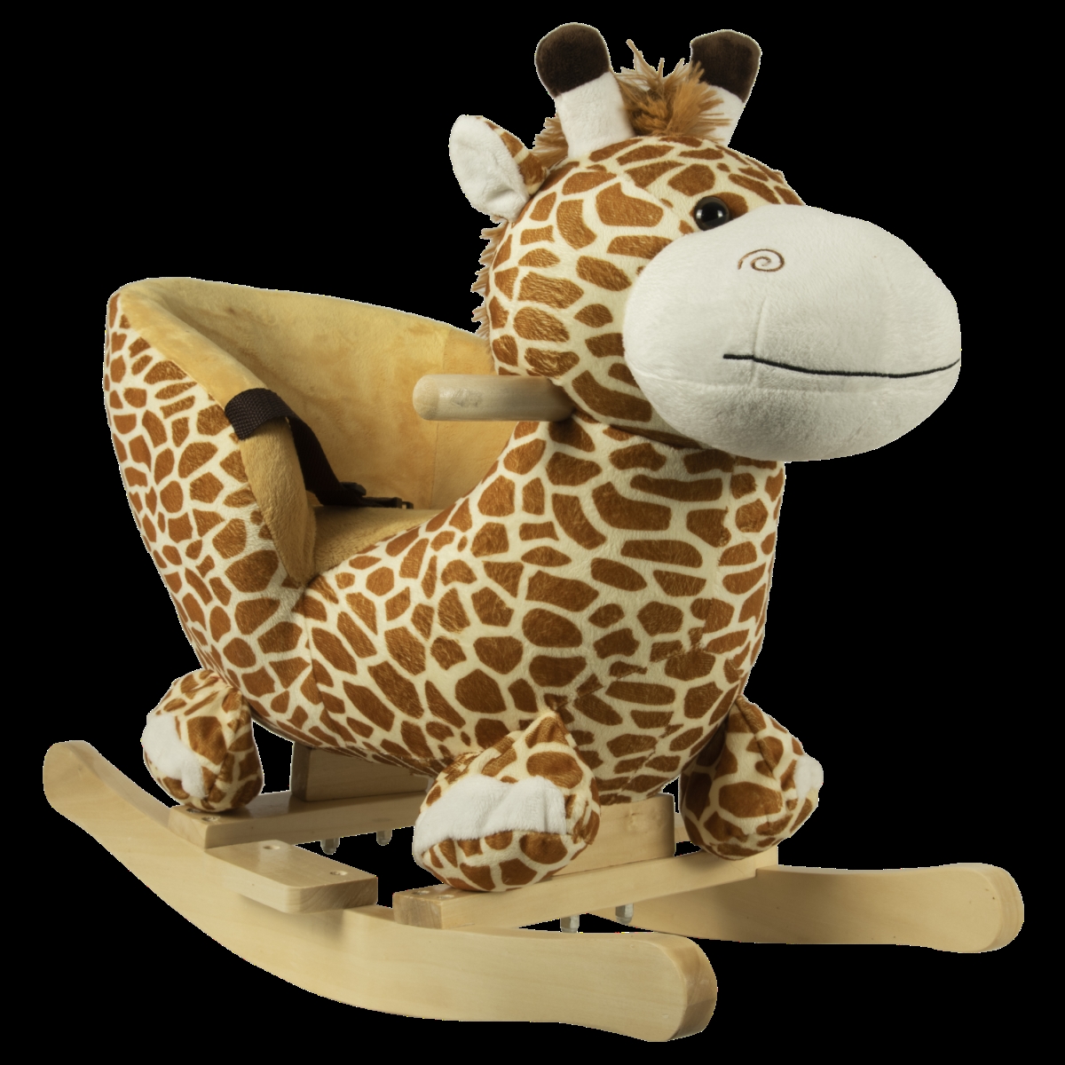 Picture of Ponyland BF-811 Giraffe Rocking Chair&#44; Tan